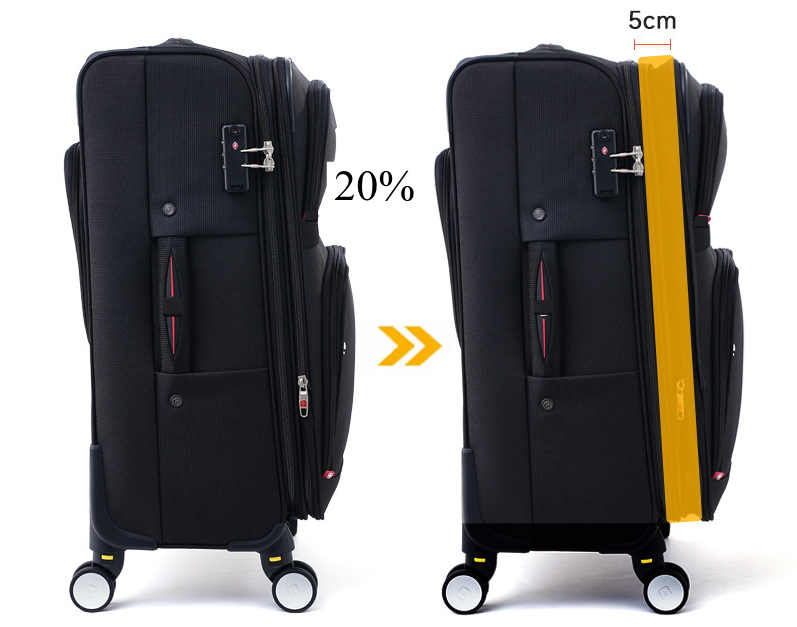 20 inch Suitcase detachable wh - огляд і ціна Spinner Wheel Rolling Suitcase 20 Inch