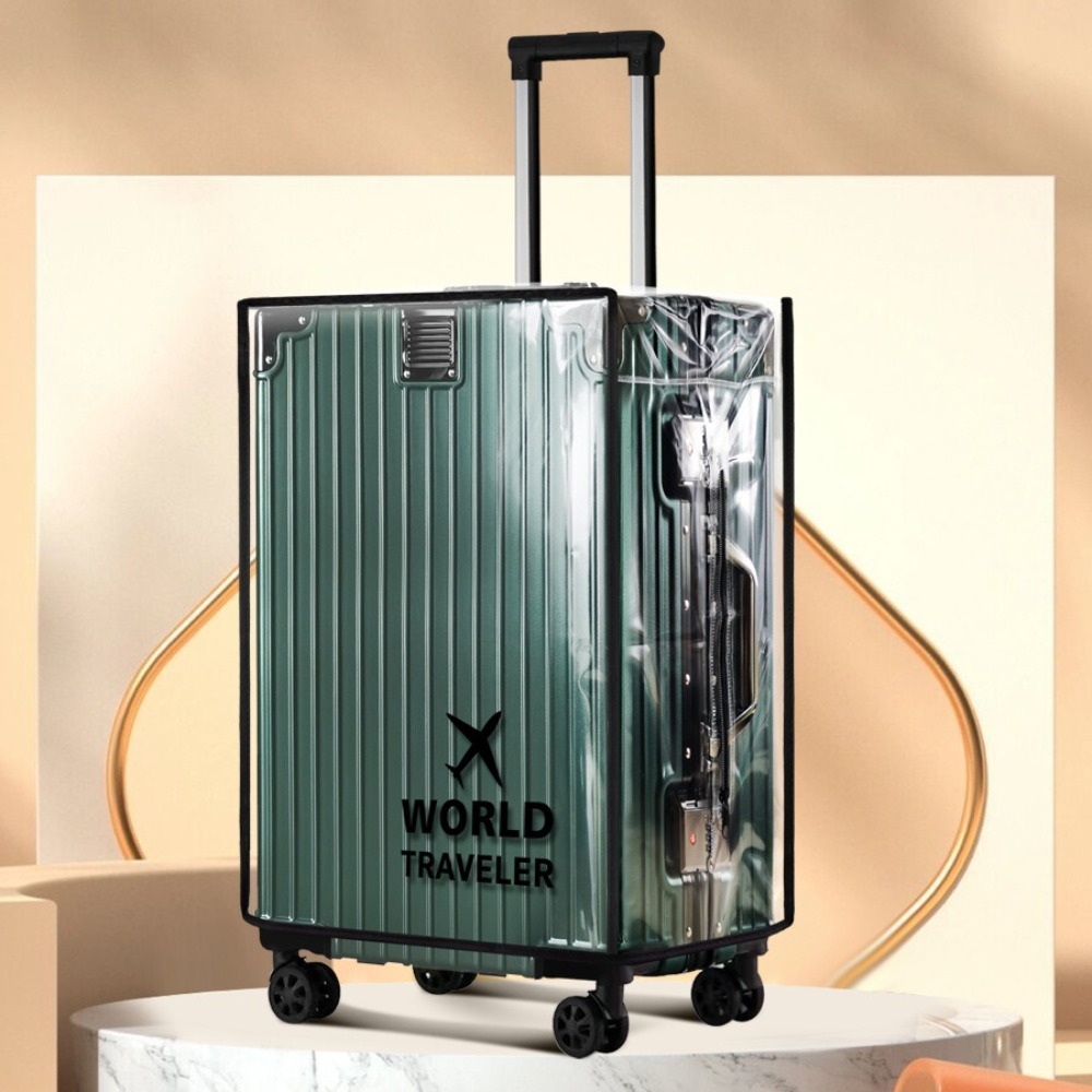 PVC Transparent Luggage Cover  - огляд і ціна Waterproof Suitcase Cover Protector
