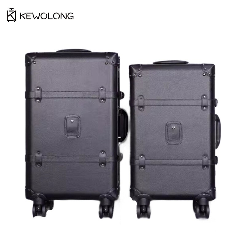 Vintage 20 24 Suitcase Set - R - огляд і ціна Retro Vintage Trunk Suitcase