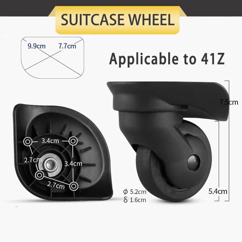 For 41Z# Luggage Spinner Wheel - огляд і ціна Silent Replacement Luggage Wheels