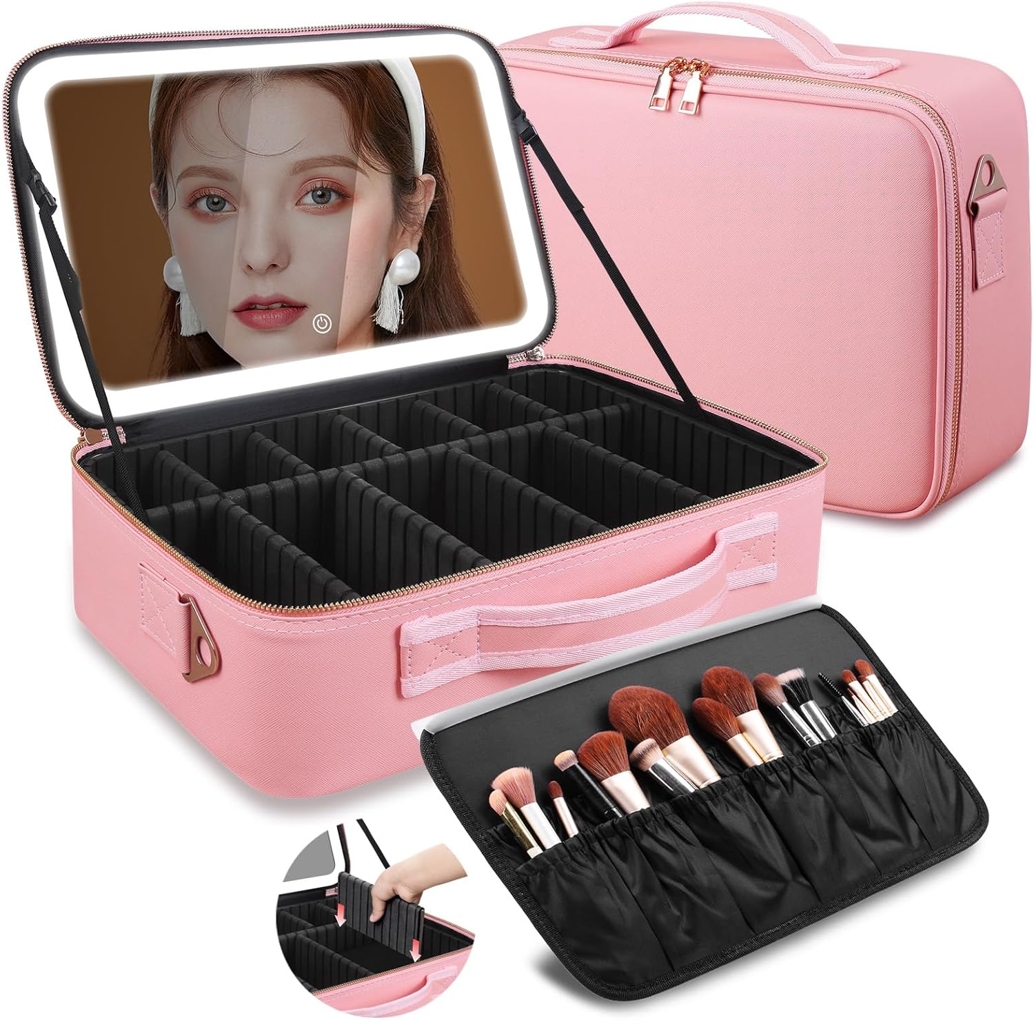 Large Capacity Makeup Bag 15'' - огляд і ціна Cosmetic Bags