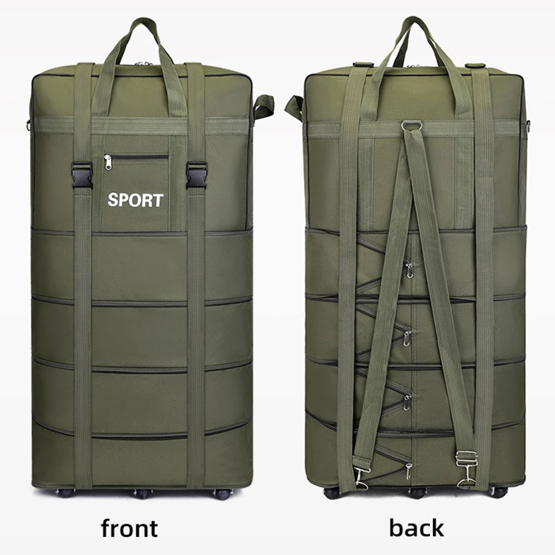 Plus Airline Checked Bag Oxfor - огляд і ціна Foldable Rolling Luggage Bag